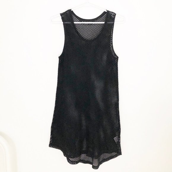 Anthropologie Knot Sisters Open Knit Tunic Tank - Picture 5 of 5
